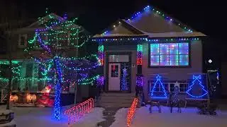 Evanston Calgary Light Show 2025 - Christmas Eve / Sarajevo
