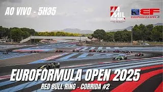 🟪 EUROFORMULA OPEN 2025 | RED BULL RING - 2&ordf; CORRIDA | AO VIVO E COM IMAGENS