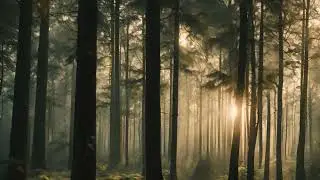 Relaxing sounds of the forest and animals at dusk | Sound of the night | Fall asleep deeply | 8H