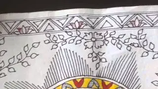 Lesson 16 : (हिन्दी) : Drawing a poster layout from sun design - Part 4