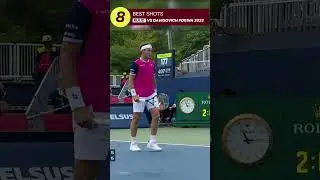 8️⃣ &nbsp;| CASPER RUUD'S MASTERFUL SHOT AT NBO 2023 🎾⚡️