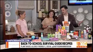 Back-to-School Survival Guide 🍎 | Healthy Lunch, Snack & Drink Ideas with Chef Kimber on KCTV5