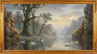 Elysium Visions Ancient Myth Landscapes 4K TV Wallpaper Art