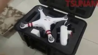 Tsunami waterproof DJI Phantom case.mp4