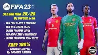 FIFA 23 SEASON UPDATE 25/26 - FINAL SUMMER TRANSFER 25/26! - MOD By VIP3ER & GG #fifa23