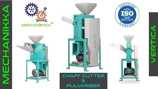 CHAFF CUTTER CUM PULVERIZER I VERTICA |  MECHANIKKA INDUSTRIES | AGRI BASED MACHINE MANUFACTURER