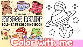ASMR Coloring for Sleep 🌙 Calm Marker Sounds | No Talking | Stress Relief by CocoWyo