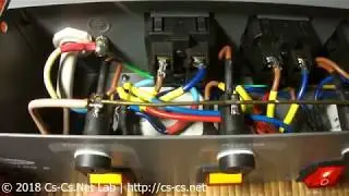Cs-Cs: Реле Меандр МРП-101 и панелька ShowTec DJ Switch 6 в работе