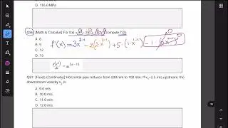 FE MATH | Q86: Power Rule Practice Problem