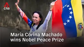 Venezuela's Mar&iacute;a Corina Machado wins 2025 Nobel Peace Prize