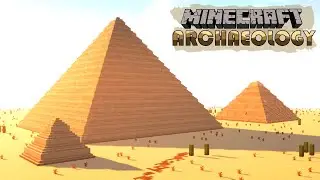 How to Build Egyptian Pyramids in Minecraft | Minecraft Archaeology (Ep. 10)