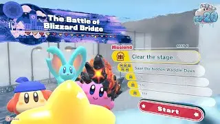 Kirby and the Forgotten Land - The Battle of Blizzard Bridge | Episode 20 (4K 60FPS)