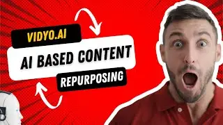 AI Based Content Repurposing | Make short videos from long ones instantly vidyo.ai:
