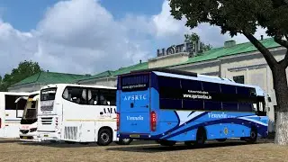APSRTC Amaravati vs Vennela bus | apsrtc bus | high speed driving | indian bus driver | ets2