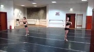 Duo Golden Tornado Girls from Victoria Trinca Augustinova audition day