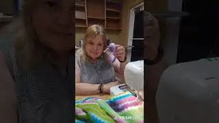 Serging the Edges of Flannel