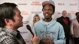 Dooley Carpet Interview at The Curse of Wolf Mountain Premiere