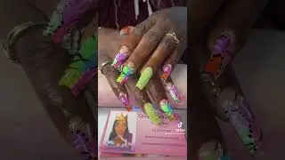90s nail art
