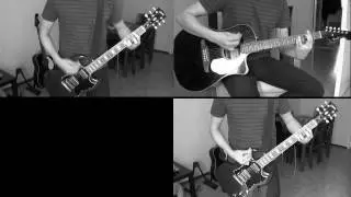 Green Day - Give Me Novacaine GUITAR COVER (Rhythm and lead guitar)