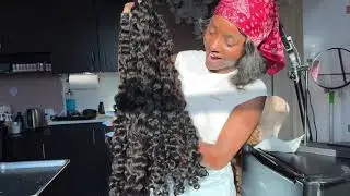 They said it was hair dye 💦 cleaning my extensions😯| unboxing
