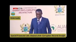 Special Prosecutor's Address on Anti-Corruption