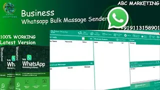 Business WhatsApp Bulk Sender! Whatsapp Business Sender Letest Version!WA sender Pro Softwere2024