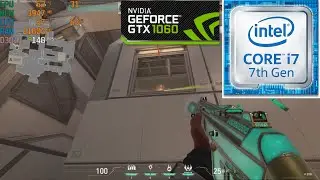 BENCHMARK - VALORANT - Intel I7 7700K, GTX1060 6 ГБ, 16 ГБ ОЗУ