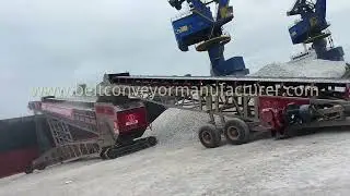 Crawler-Mounted Mobile Ship Loader