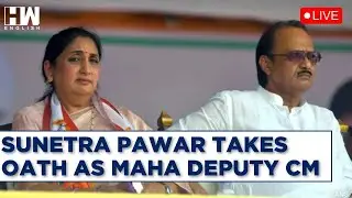 Sunetra Pawar Oath LIVE: Days After Ajit Pawar's Demise, Wife Sunetra Sworn In As Maharashtra's DCM