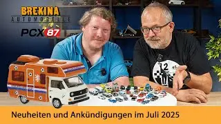 Modellauto-Hits im Juli 2025: Das sind die spannendsten 1:87-Neuheiten von BREKINA & PCX87