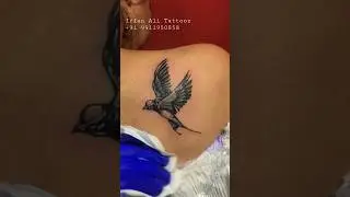 Sparrow 🦅 Tattoo #irfanalitattooz