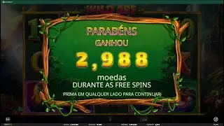 Ganhos de 1494&euro; com o modo b&oacute;nus da slot online Wild Ape - Solverde.pt - Mais de 1300 jogos