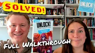 Solved! Unlock Short: The Flight of the Angel - full walkthrough and solution with Dr Gareth & Laura