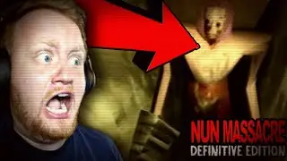 POWERDRILL MASSACRE IS HERE!? | Nun Massacre DEFINITIVE EDITION - Factory (Full Gameplay ENDING)