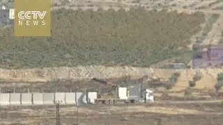 Turkey continues building wall along Syria border to prevent Kurdish incursions