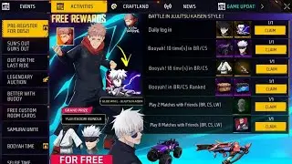 Ob52 update confirm all event free fire jujutsu kaisen allevent confirm ff upcoming event 14 January