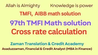 Treasure Management Math Solution | 97th TMFI math solution | AIBB #tmfimath