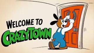 Cartoon Dog Saves the Day! | Crazytown | Classic Vintage Cartoon (Full in English)