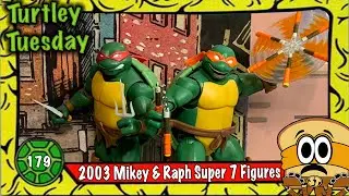 2003 Raphael & Michelangelo Super7 Figures