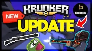 NEW KRUNKER.IO UPDATE | Crosshair, Shotgun Skins, and MORE!