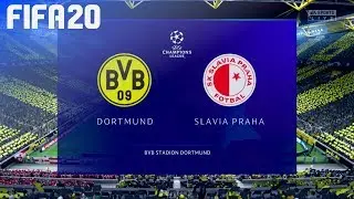 FIFA 20 - Borussia Dortmund vs. Slavia Praha @ Signal Iduna Park