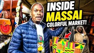 🛍️ “Inside Nairobi’s Colorful Maasai Market! (You Won’t Believe What I Found)”