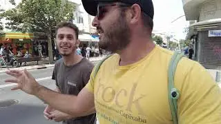Охота за хумусом в безумную пятницу в Тель-Авиве 🇮🇱