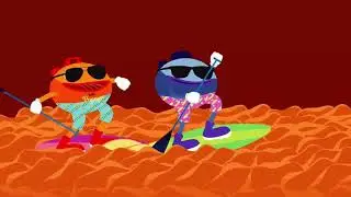 Mr. Papayoo and the lavaworld episode 001, real anime, viral anime, kids cartoon, kids cartoon anime