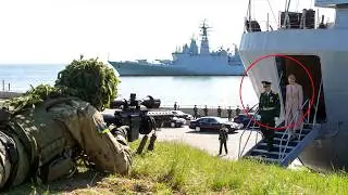 Украинский снайпер ликвидировал российского генерала и его охрану при высадке с корабля