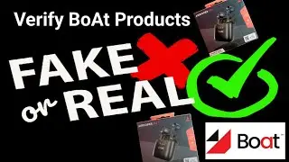 How to know BoAt Product is REAL or FAKE | How to recognize Boat Product is original?