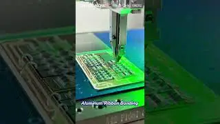 Aluminum Ribbon Bonding #machine