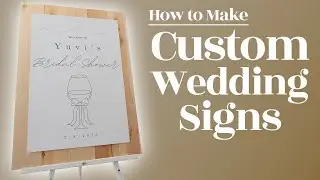 Woodworking Step by Step: The Easiest Guide to Making Custom Wedding Signs