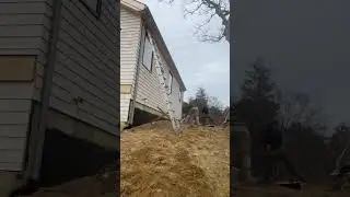 moving a heavy stone #construction