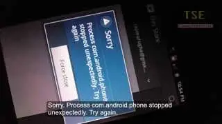 Process com.android.phone / Process com.android.vending has stopped unexpectedly in samsung galaxy